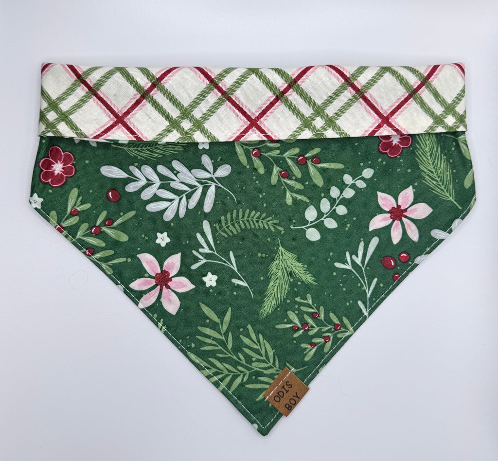 Green Christmas Floral