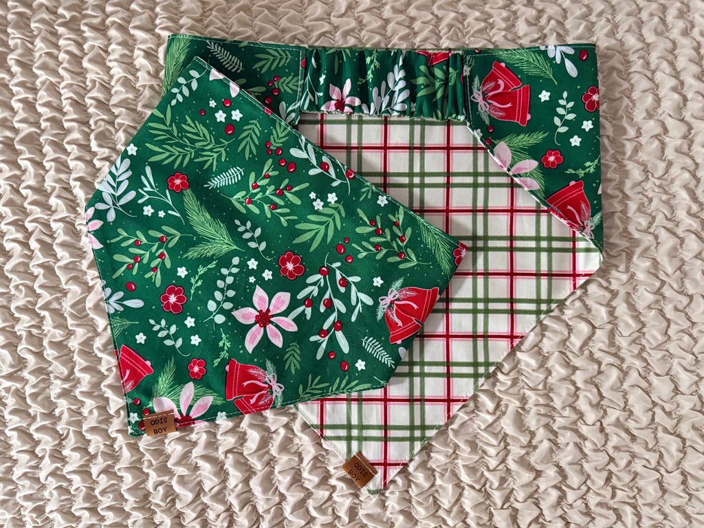 Green Christmas Floral