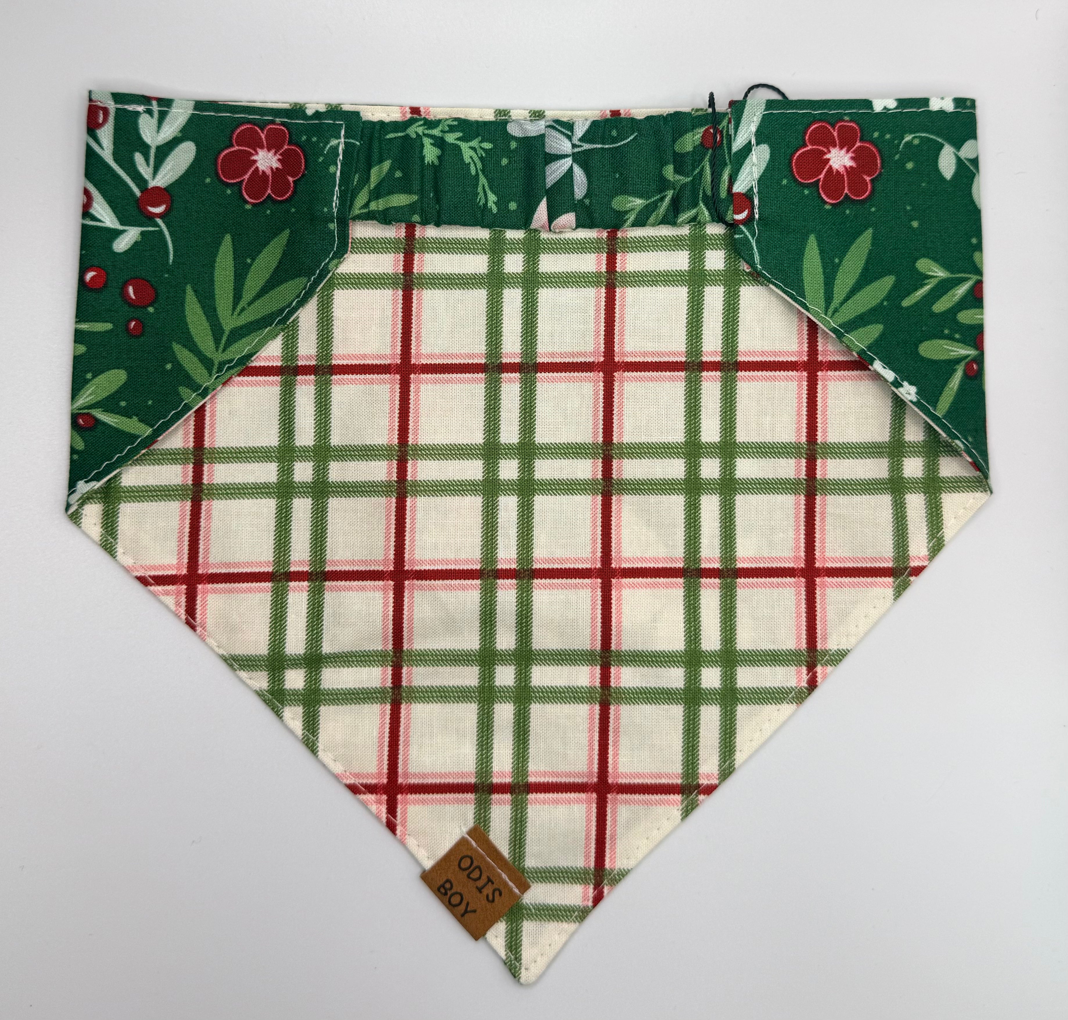 Green Christmas Floral