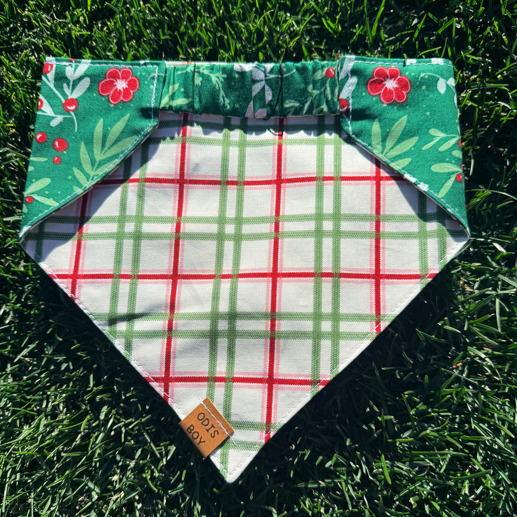 Green Christmas Floral