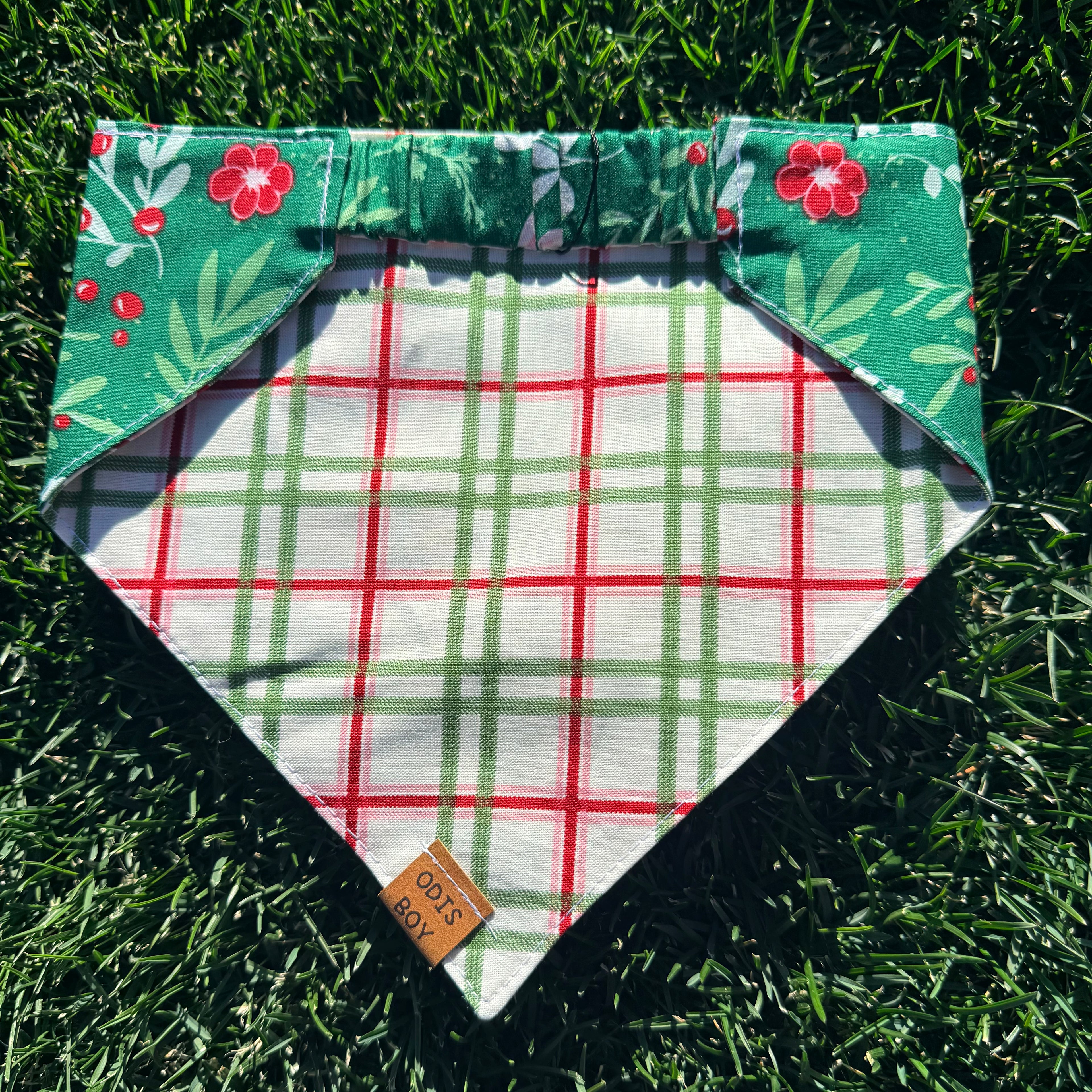 Green Christmas Floral